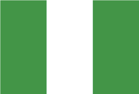Flag of Nigeria, one INSC partner country involved in training and tutoring projects with IRSN Academy