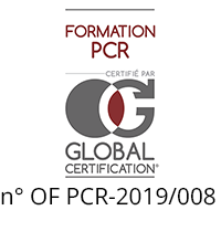 Logo certification Formation PCR